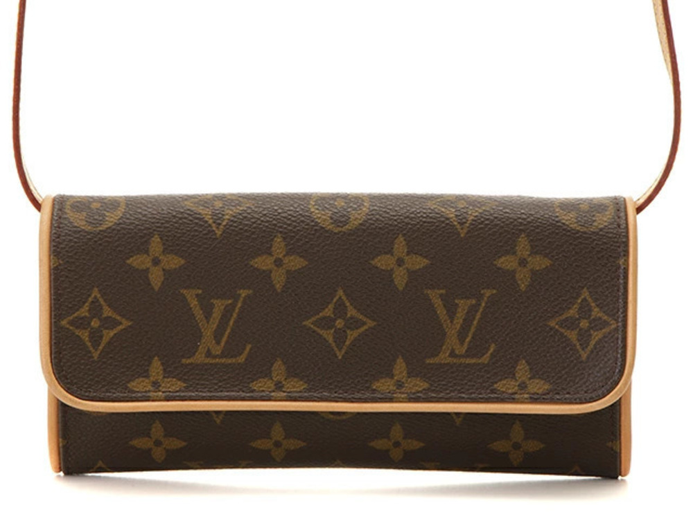 LOUIS VUITTON Pochette Twin Shoulder Bag Monogram